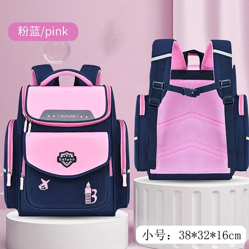 waterproof Children School Bags Girls boys Primary school backpack Orthopedic Backpack schoolbag kids book bag Mochila Infantil