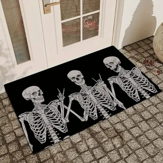 Halloween Welcome Doormat for Indoor and Outdoor Bedroom Use Suitable for Home Halloween Kitchen Home Holiday Entrance Mat Decor