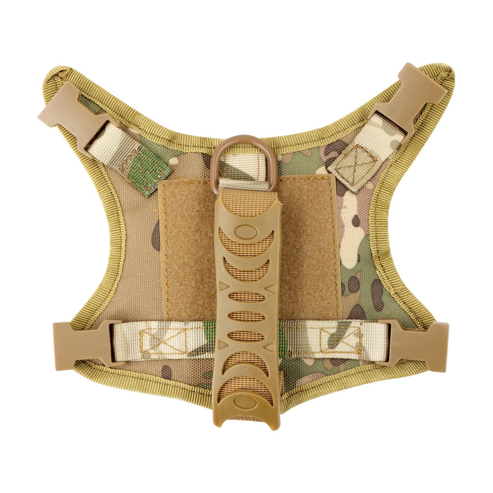 Tactical Cat Harness Leash Adjustable Puppy Vest For Military Small Dogs Harnesses 9Pcs Patches Walking Training Cat Accessories