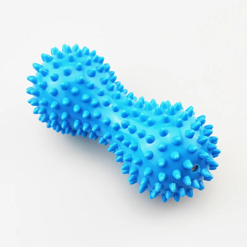 Foot Massage Roller Peanut Double Lacrosse Spiky Ball Myofascial Balls for Plantar Fasciitis Mobility Back Foot Arch Pain Relief