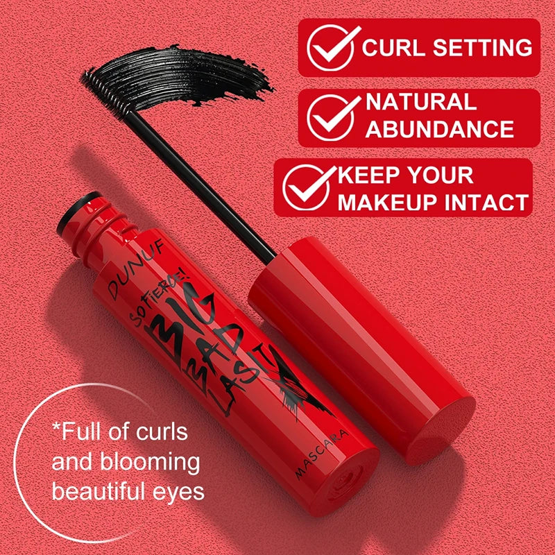 Waterproof Mascara Eyelashes Lengthening Long Lasting Silky Lash Black Eyelashes Extension Make Up Beauty Eye Korean Cosmetic