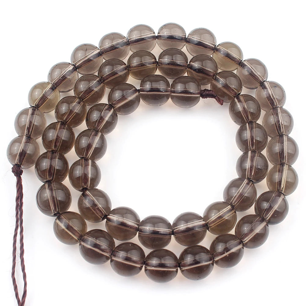 4/6/8/10mm High Qulity Tourmaline Beads Natural Stone Round Colorful Loose Beads for Jewelry Making Supplier Bracelets Accessory