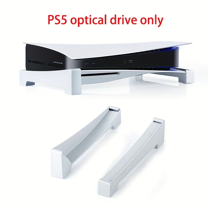 For PS5 console desktop bracket, for PS5 base bracket Portable horizontal cooling bracket anti-fall protection accessories