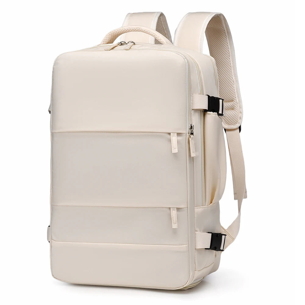 Large Capacity Men's And Women's Travel Shoulder Bag, Unisex Style Business Backpack, Independent Shoe Compartment, Travel