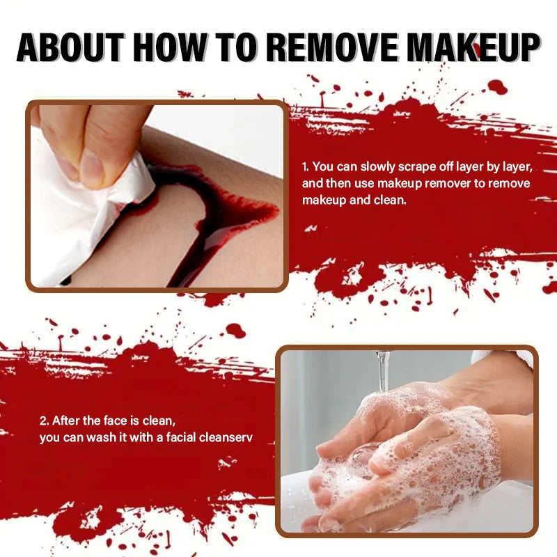 60g Scar Wax for Special Effects Makeup,Realistic Fake Scars & Wounds,Easy to Shape & Blend,SFX Cosplay Halloween & Theater