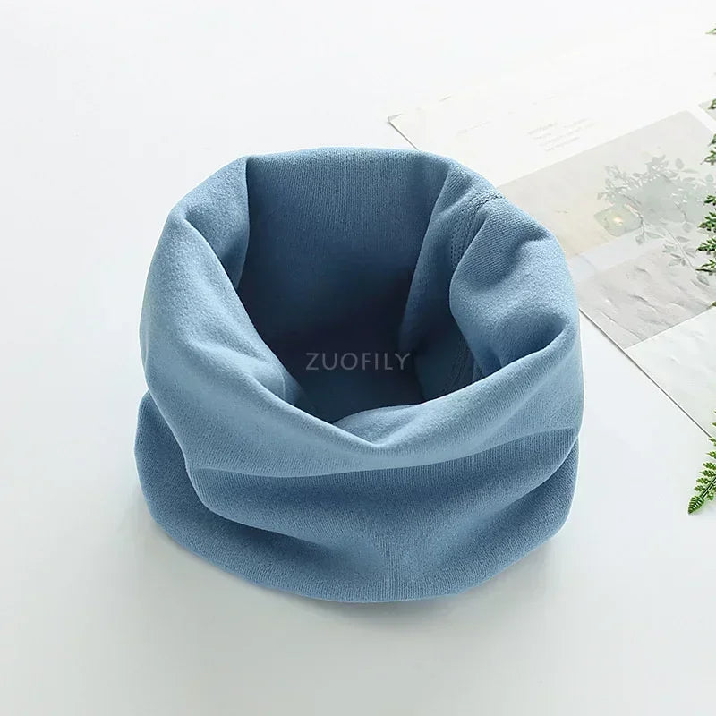 New Cotton Baby Scarf Autumn Spring Snood Children Scarf Boy Girl Scarf Kids Child Neck O Ring Scarves Collar Warm Neckerchief