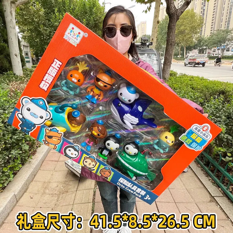 Quality Genuine Octonuts Toy Octopus Burger Deluxe Set Octopus Burger Kids Toy Christmas Gift Oversized Toys