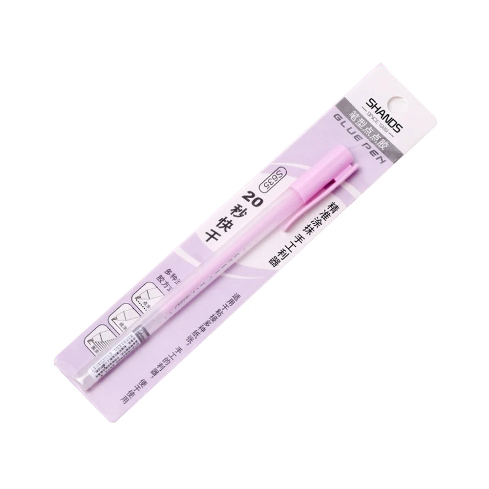 1pc Candy Color Glue Pens 20s Fast Dry Macaron Creative Student Stationery Dispensing ручки Hand Account DIY Material Supplies