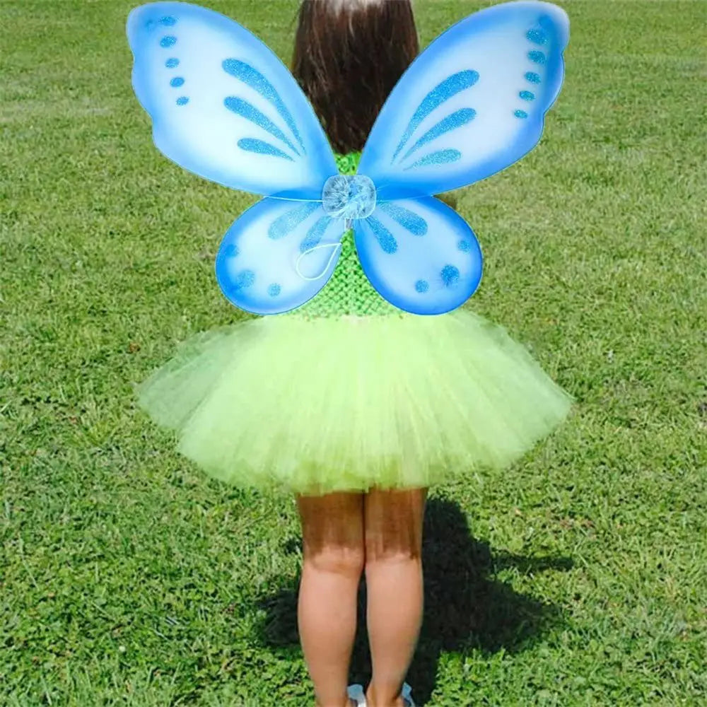 Toddler Dress Up Angel Wings Halloween Costume Accessories Butterfly Fairy Fairy Wings Dress-Up Wings
