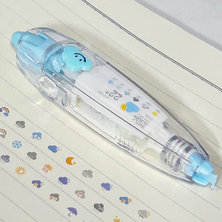1pc Cute Kawaii Mechanical Design Correction Tape - Perfect for Decorating Diaries and School Supplies