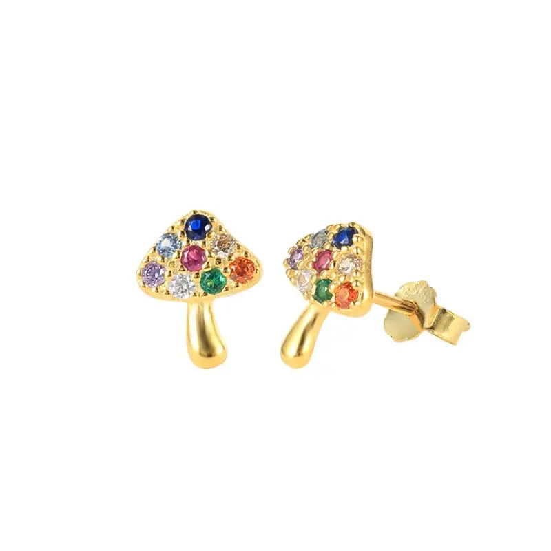 Colorful Crystal Earrings 925 Sterling Silver Ear Needle Stud Earrings for Women Cross Dangle Earrings Party Wedding Jewelry