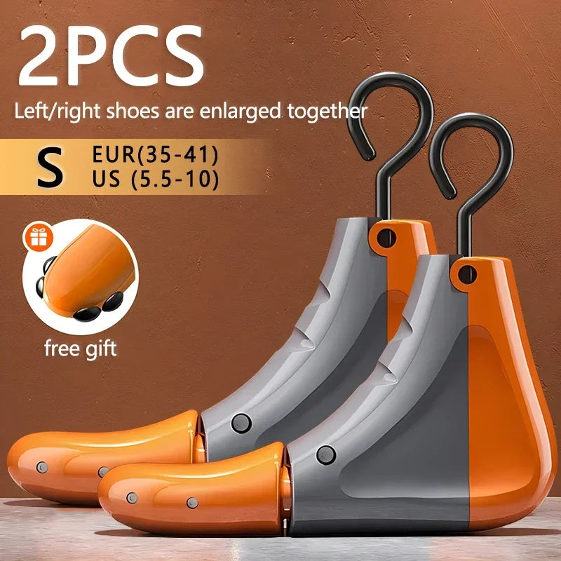 Repacego 1/2Pcs Shoe Stretcher Shoe Trees Universal Unisex Women Men Adjustable Length Width high top Expander Extender Keeper