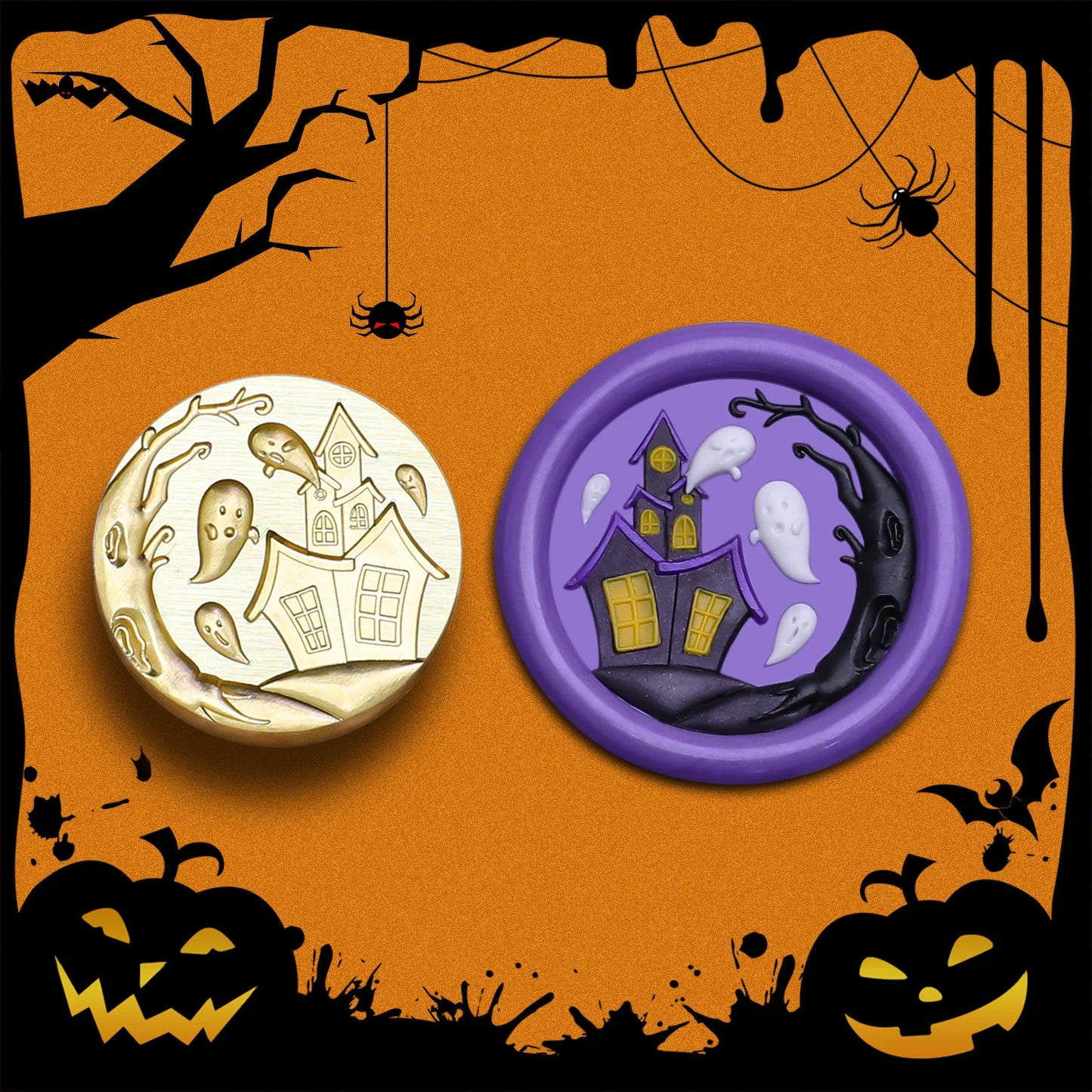 Wax Seal Stamp Halloween A Copper Head For Christmas Gift DIY Scrapbooking & Stamping Cards Envelopes Card Making Supplies