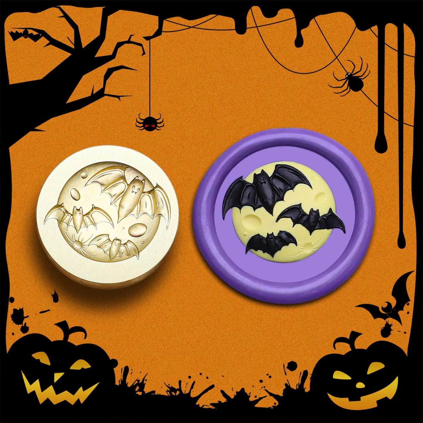 Wax Seal Stamp Halloween A Copper Head For Christmas Gift DIY Scrapbooking & Stamping Cards Envelopes Card Making Supplies
