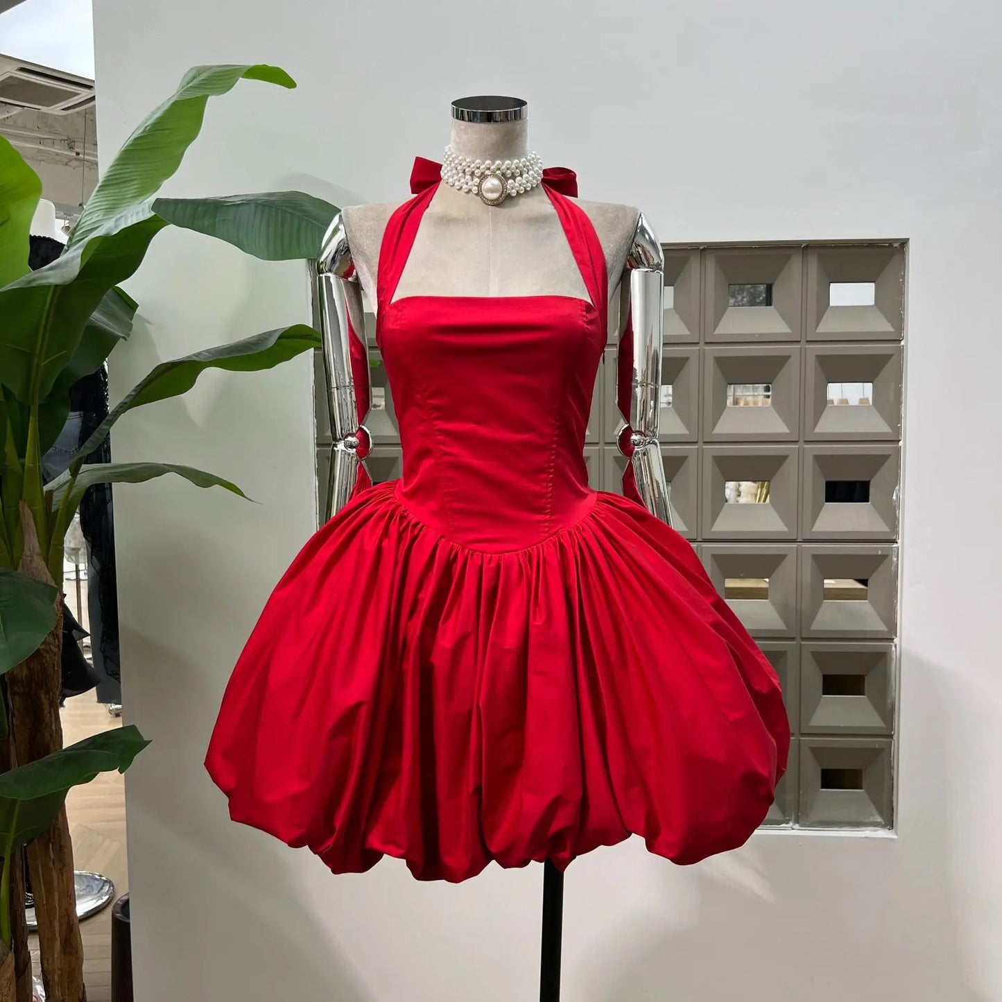 Yellow Sequar Collar Sleeveless Party Short Dress for Women 2025 Summre New Elegant High Waist Evening Dresses Women's Clothes