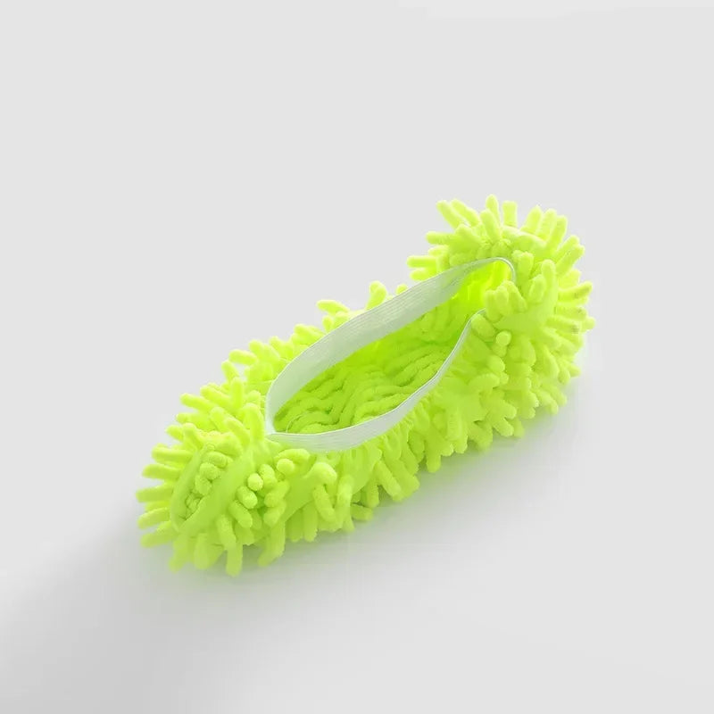 1PCS Floor Dust Cleaning Slippers Shoes Cleaning Cloth Lazy Mopping Shoes Home Floor Cleaning Microfiber Cloth Shoes