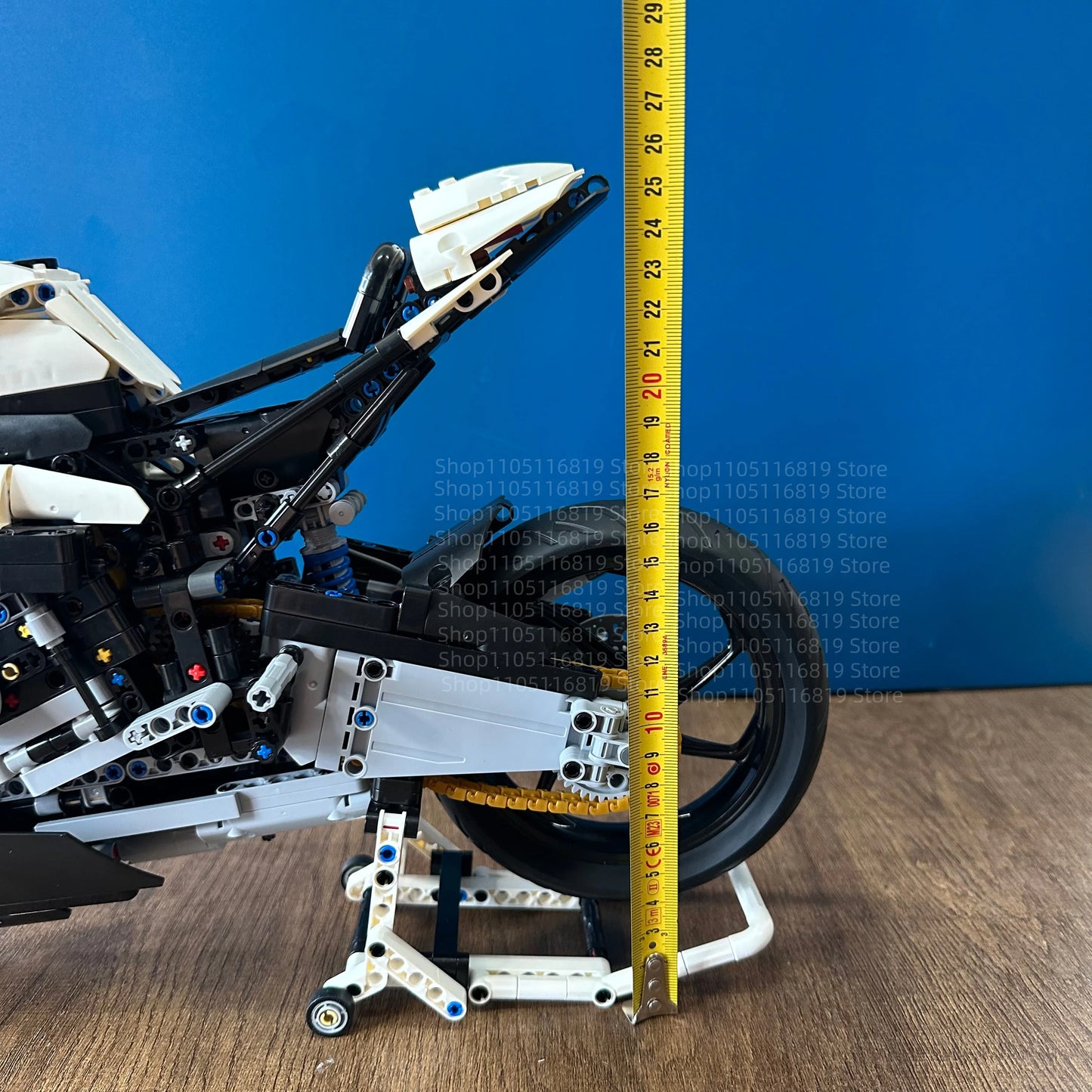 M1000 RR Tech Motorcycle Building Blocks 42130 1920Pcs MOC Bricks Mechanical Group Vehicles Racing Car Model Kit Christmas Gift