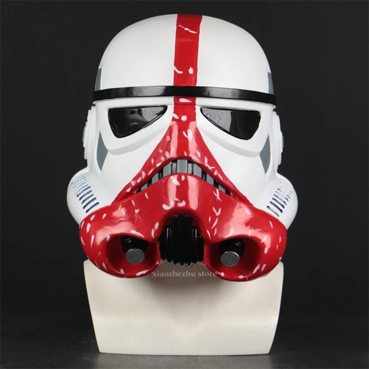 Halloween Live Role Play Props White Soldier Star Wars Helmet Mask The Force Awakens Stormtrooper Battle Helmet Ornament