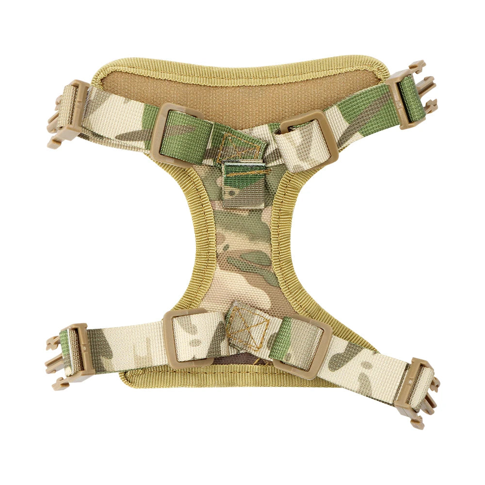 Tactical Cat Harness Leash Adjustable Puppy Vest For Military Small Dogs Harnesses 9Pcs Patches Walking Training Cat Accessories