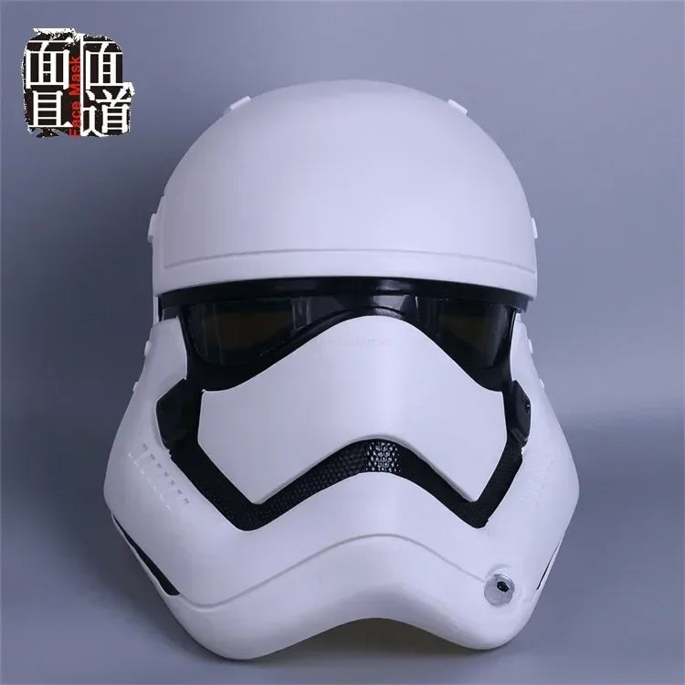 Halloween Live Role Play Props White Soldier Star Wars Helmet Mask The Force Awakens Stormtrooper Battle Helmet Ornament