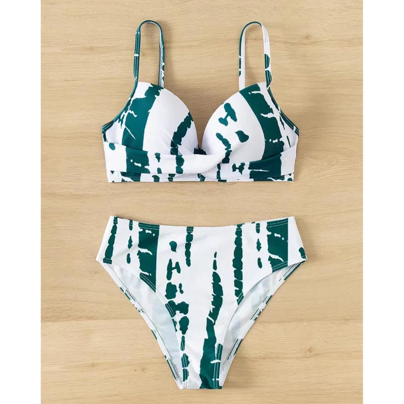 Sexy Underwire Bikinis 2025 Women's Swimwear Push Up Female Swimsuit Swimming Bathing Suits Girls Brazilian Bikini Set Beachwear
