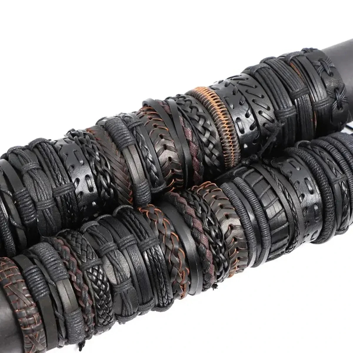 10PCS Random Style Men's Women's Webbing, Rope,Leather Bracelet Classical Festive Women Gift(Including But Not Limited to Pic)