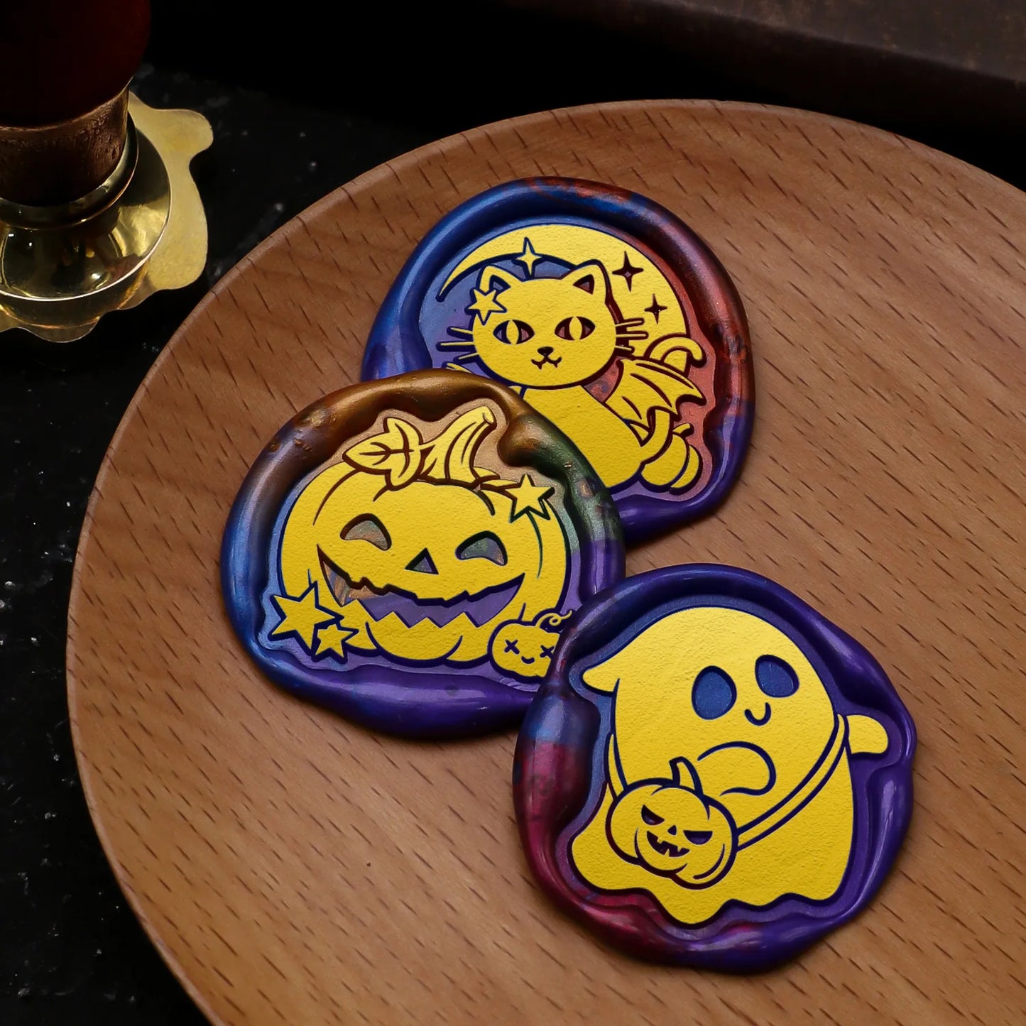 Wax Seal Stamp Halloween A Copper Head For Christmas Gift DIY Scrapbooking & Stamping Cards Envelopes Card Making Supplies