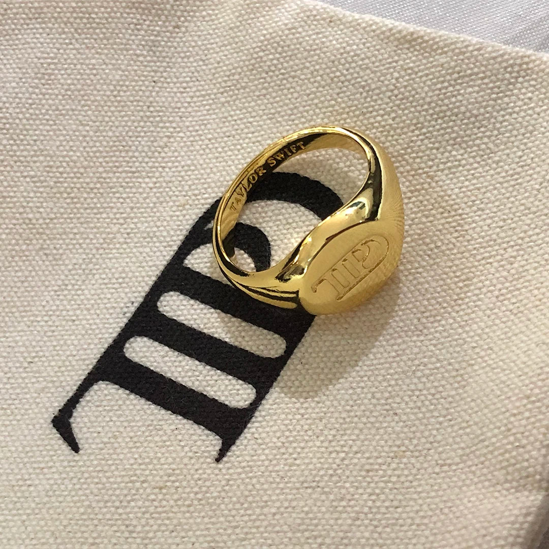 Popular Music Peripherals Taylor Jewelry TTPD Ring for Men and Women Stainless Steel Material.The Gift of Love