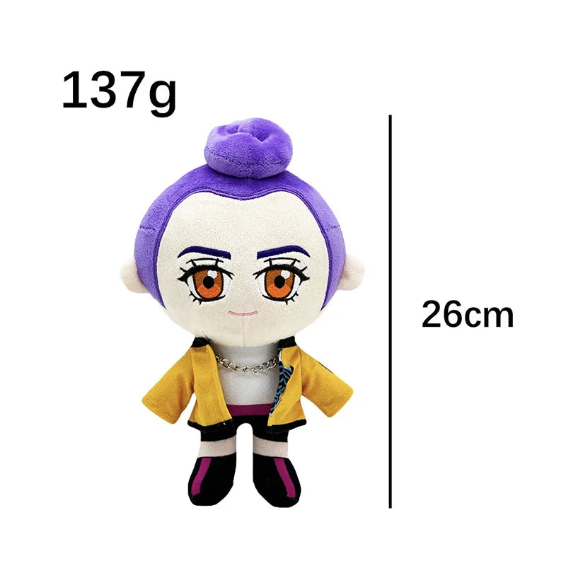 Kpop Demon Hunters Anime Movie Plush Tiger Crow Cosplay Props Mascot Halloween Cosplay Accessories Christmas Birthday Gifts