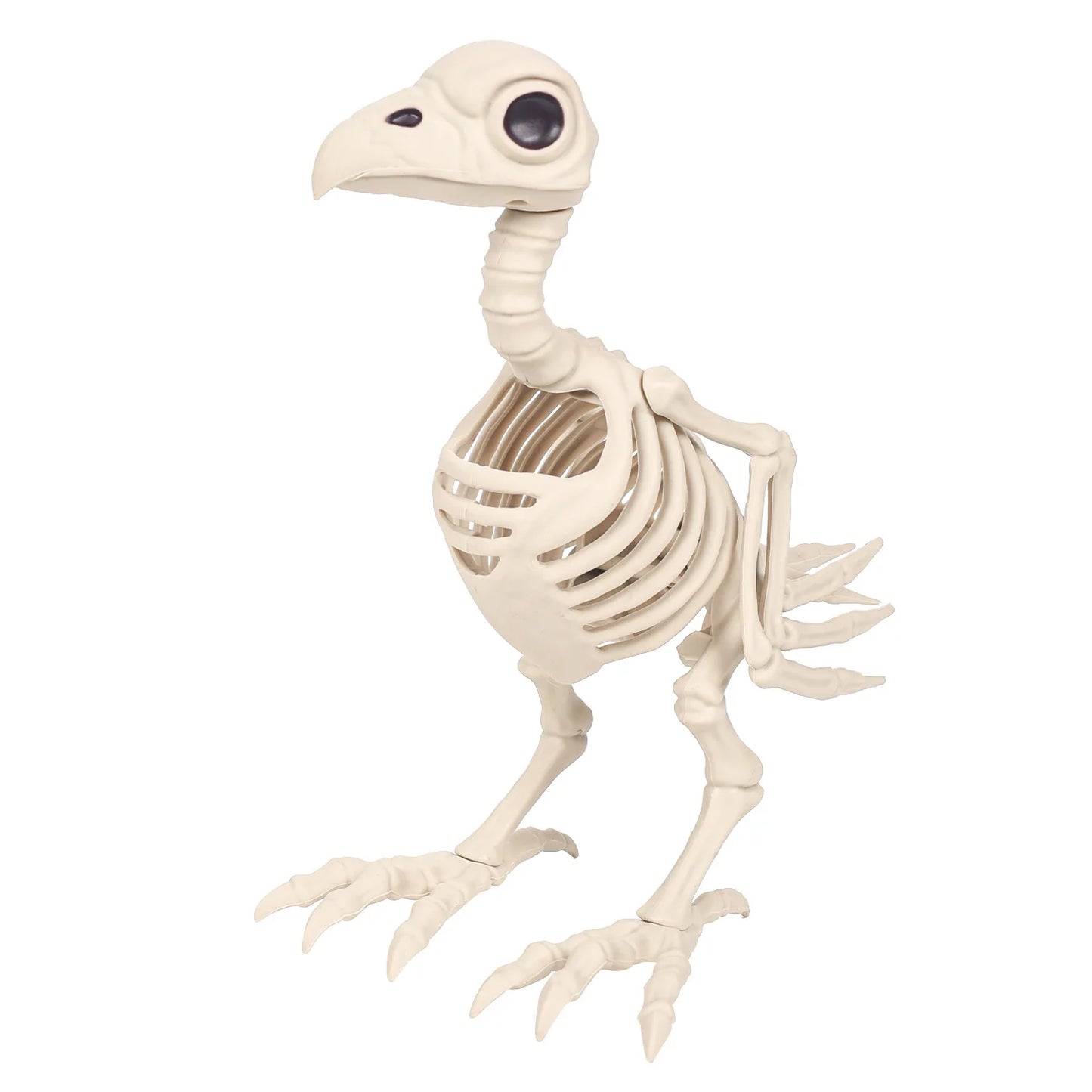 Halloween Skeleton Decoration Props Simulated Animal Models Skeleton Wolf FrogCrow Skeleton Indoor Outdoor Garden HalloweenDecor