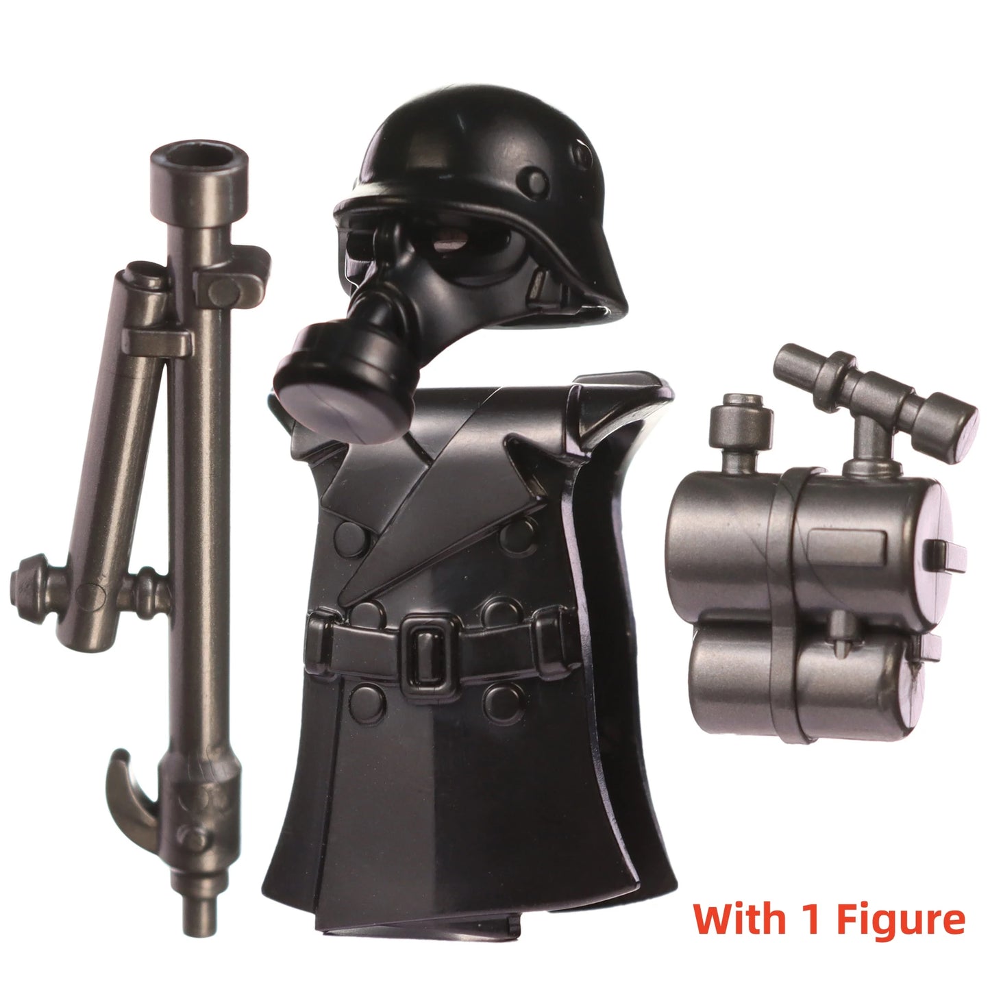 Halloween Flame Solder Protection Suit Zombies MOC Building Blocks Ghost Movies Vampire Skeleton Bricks Gift for Children Kids