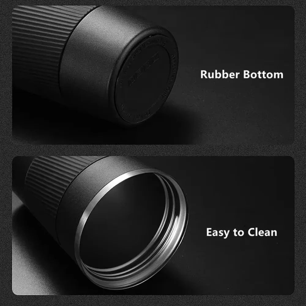 304 Stainless 500ml Steel Vacuum Insulated Water Bottle Anti Slip Coffee Mug Thermal Mug Portable Bottle Office Gift Set