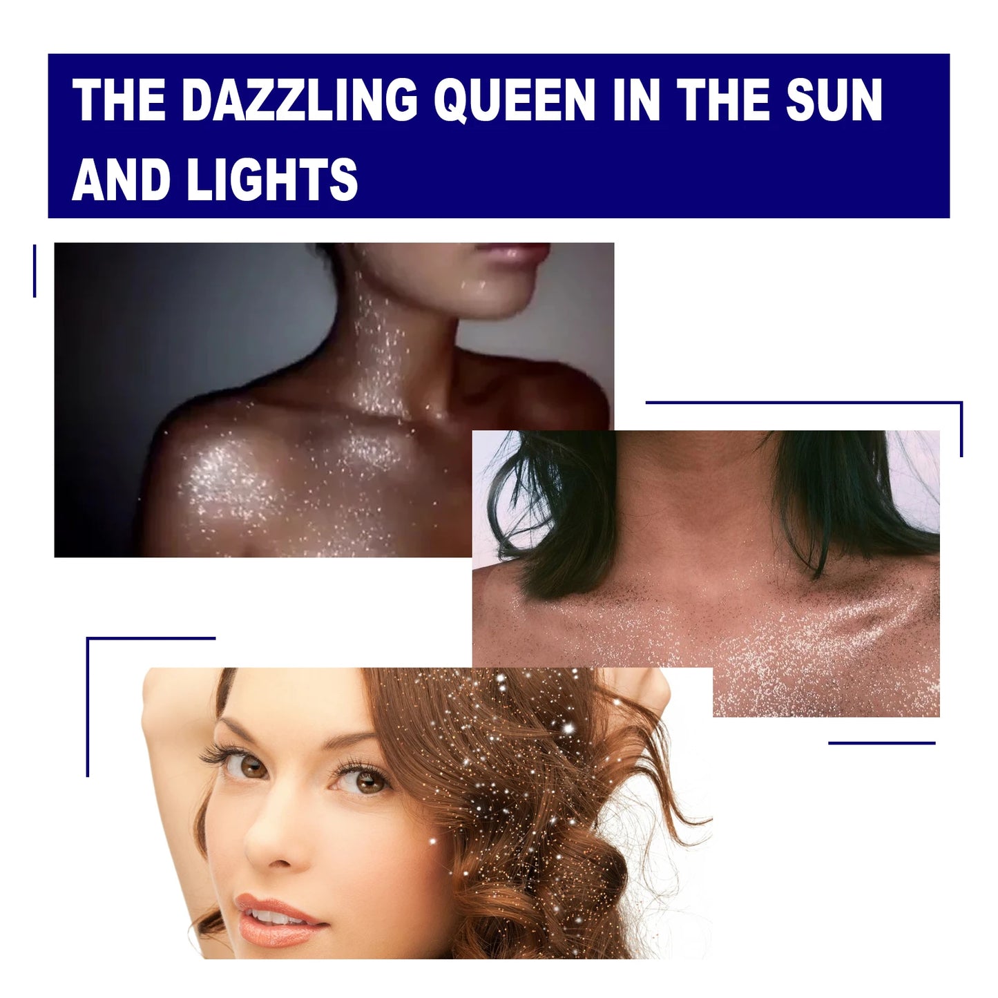 Brighten Shiny Glitter Spray Lasting Highlighter Face Body Glitter Powder Shimmer Halloween Party Nightclub Clothes Decoration