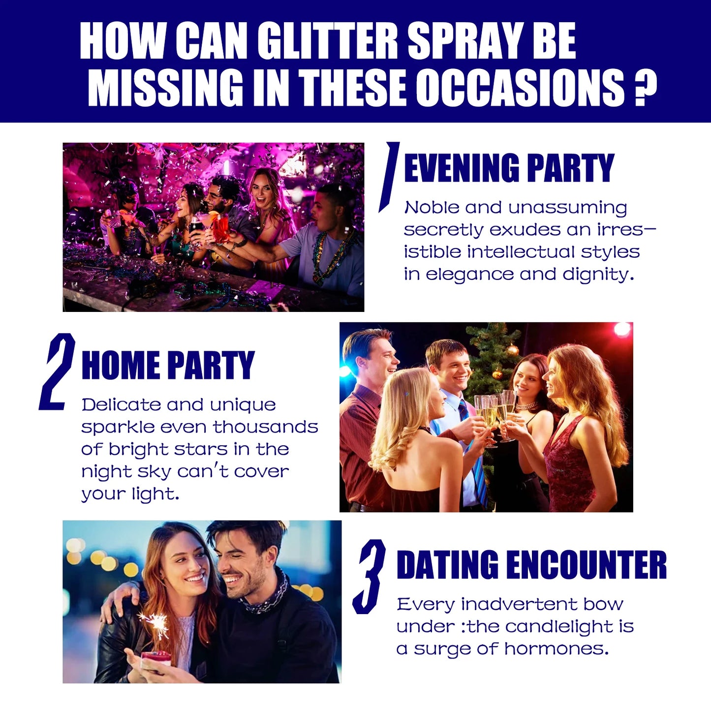 Brighten Shiny Glitter Spray Lasting Highlighter Face Body Glitter Powder Shimmer Halloween Party Nightclub Clothes Decoration