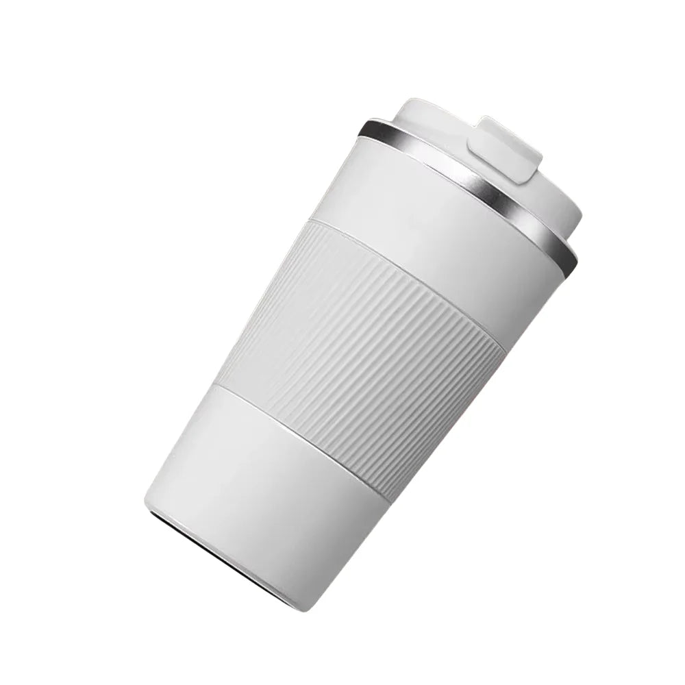 304 Stainless 500ml Steel Vacuum Insulated Water Bottle Anti Slip Coffee Mug Thermal Mug Portable Bottle Office Gift Set
