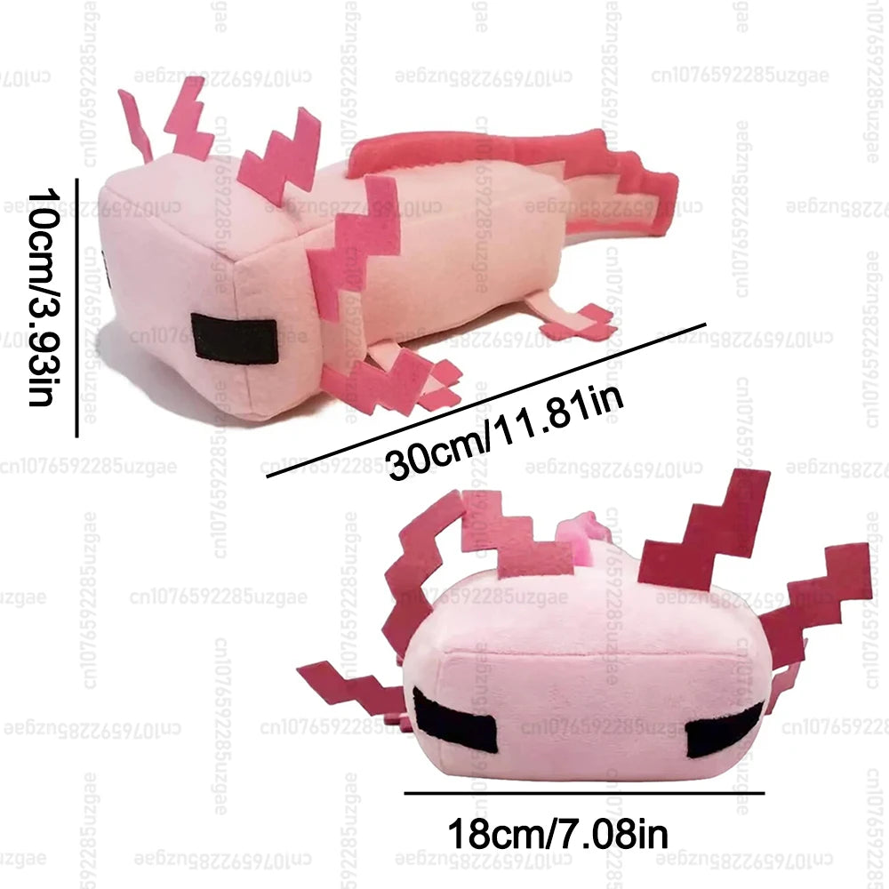 MINISO Cute Mosaic Plush Doll Turtle Wolf Fox Toy Doll Cartoon Animal Toys Kids Baby Children Christmas Gift