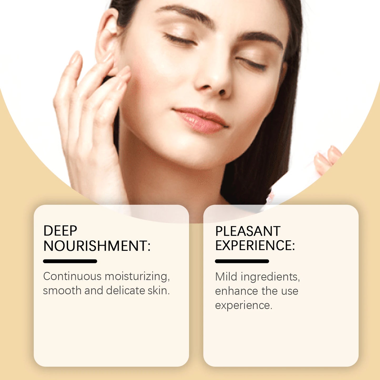 Oceaura 60g Beef Tallow Honey Moisturizer Cream Hydrating Smoothing Face Deep Nourish Rejuvenation Brighten Skin Care Cream