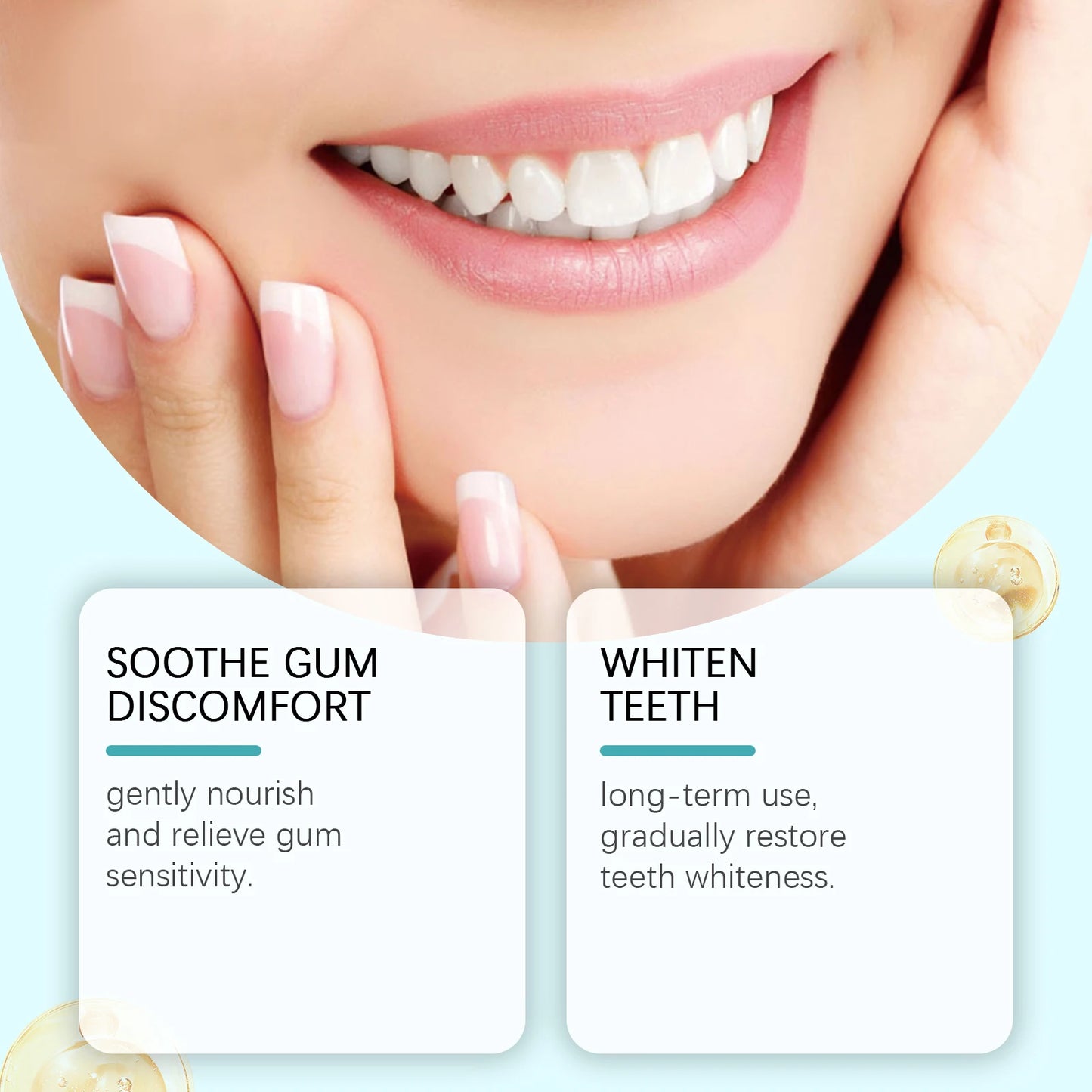 Oralhoe Teeth Brighten Toothpaste Niacinamide Dental Stains Remove Improve Oral Smell Clean Yellow Teeth Whitening Toothpaste