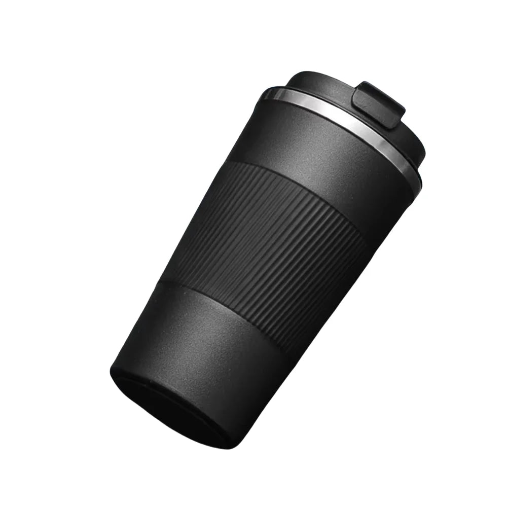 304 Stainless 500ml Steel Vacuum Insulated Water Bottle Anti Slip Coffee Mug Thermal Mug Portable Bottle Office Gift Set
