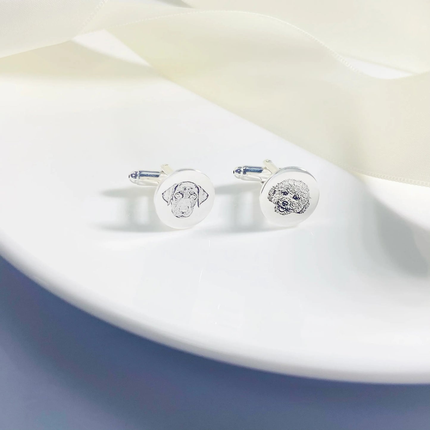 Customized Cufflinks Personalized Pet Picture Cufflinks Commemorative Cufflinks Valentine's Day Gifts Father's Day Gifts