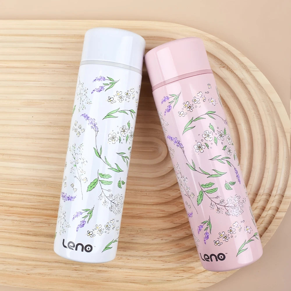 Leno 140ML Small Mini Vacuum Insulated Water Bottle Portable Leakproof Travel Mug Thermal Flask for Kids Children Women School