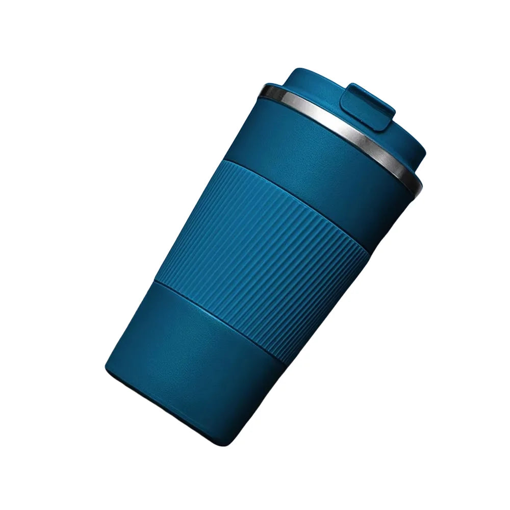304 Stainless 500ml Steel Vacuum Insulated Water Bottle Anti Slip Coffee Mug Thermal Mug Portable Bottle Office Gift Set