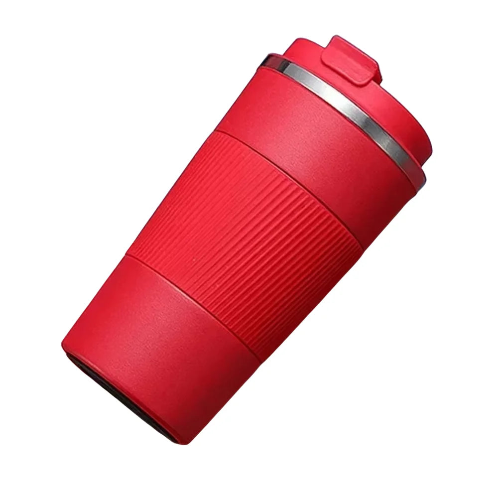 304 Stainless 500ml Steel Vacuum Insulated Water Bottle Anti Slip Coffee Mug Thermal Mug Portable Bottle Office Gift Set