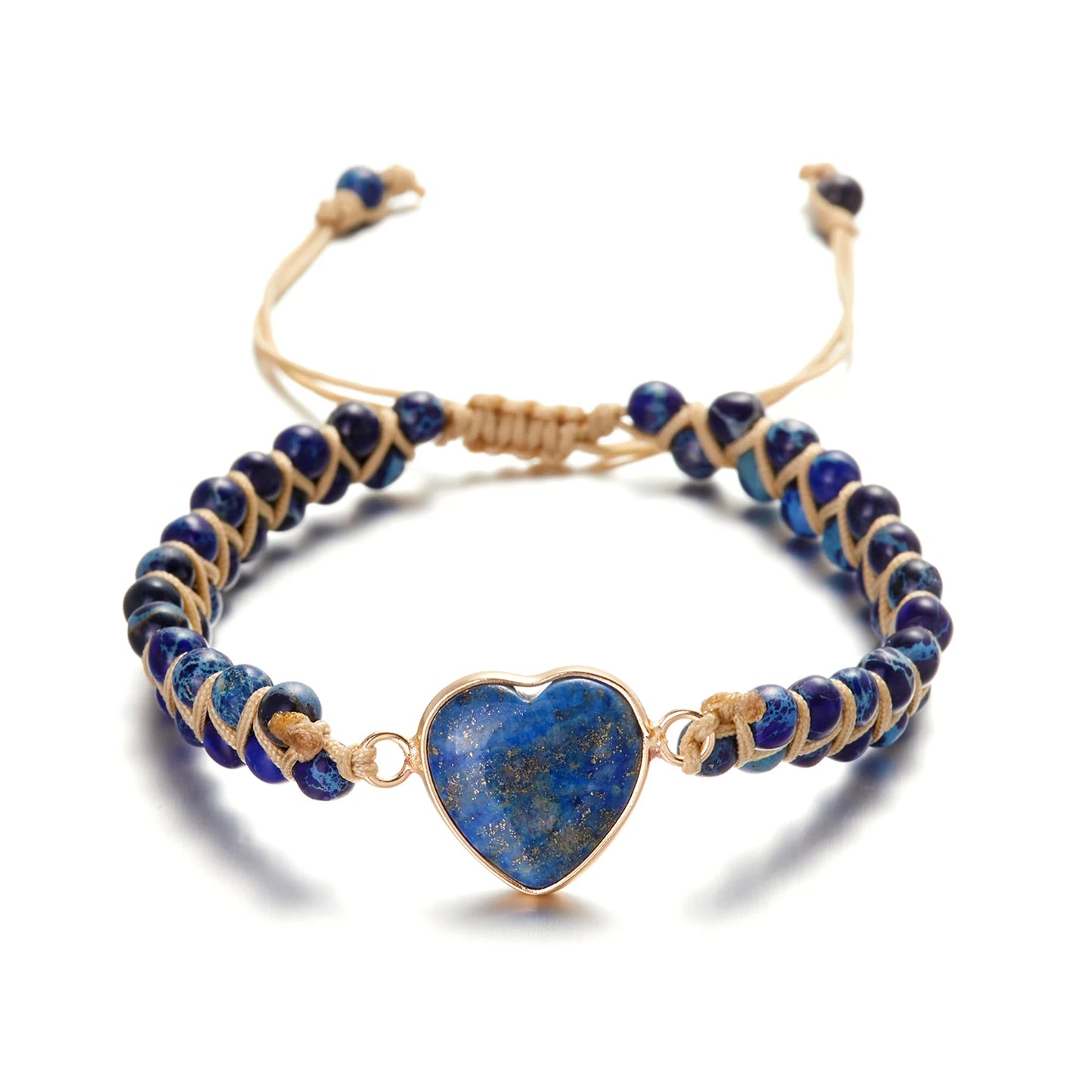 New Fashion Mixed Color Natural Stone Bracelet For Women Men Chakra Heart Wrap Leather Chain Bracelet&Bangle Charm Jewelry