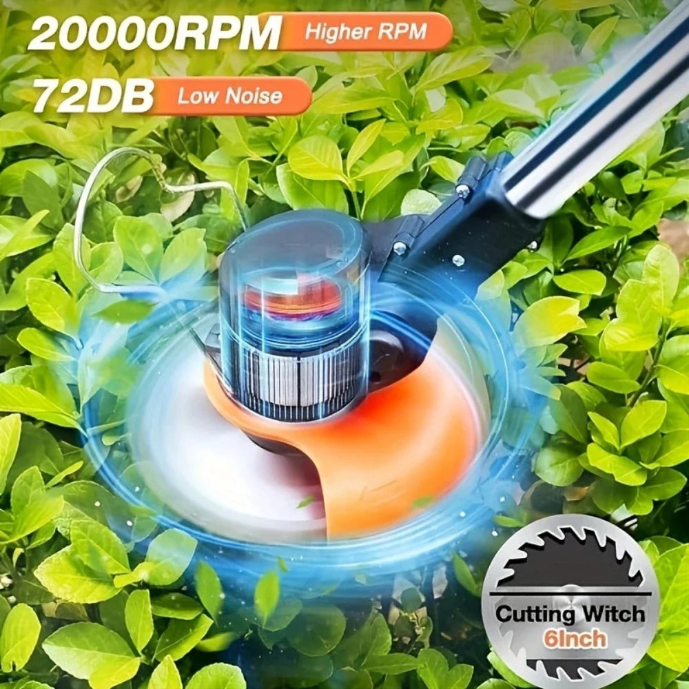 New model for 2025 Cordless Lawn Trimmer TrimmersLawn EdgerMowerBrush CutterWeed Cutter for Garden and Yard Lawn