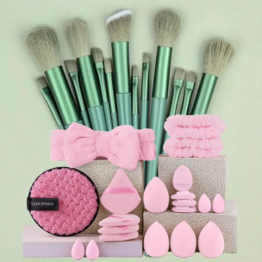 Makeup Brush Set Professional Eyeshadow Blush Synthetic Foundation Brush Powder Contour Cosmetic Make Up Brush Beauty Tool Tool