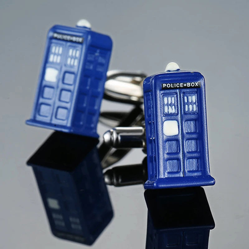 AS High quality playing card Cufflinks new fashion stock hammer dice pistol Cufflinks men's shirt badge pin birthday party gift