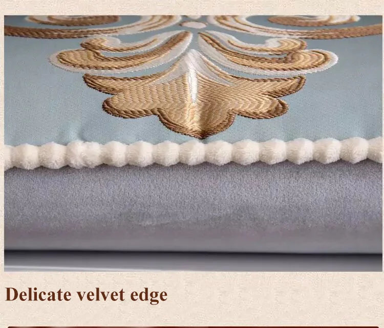 Set of 2 Luxury Cushion Cover 45x45  Floral Design European Style Decorative Throw Pillow Case For Car Sofa Seat Living Room