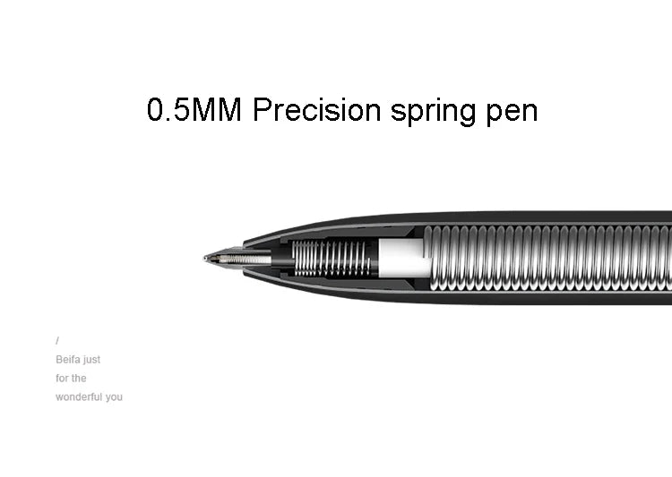 Youpin BEIFA Metal Sign Pen Ballpen Mijia Gel Pens 0.5MM PREMEC Smooth Switzerland Refill Black Ink Japan Office School Gift