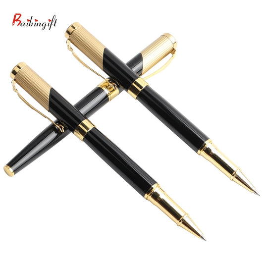 1PCS Metal Gel Pens Signature Pen Calligraphy Pen 0.5mm For Kids Students Writing Office School Supplies Stationery